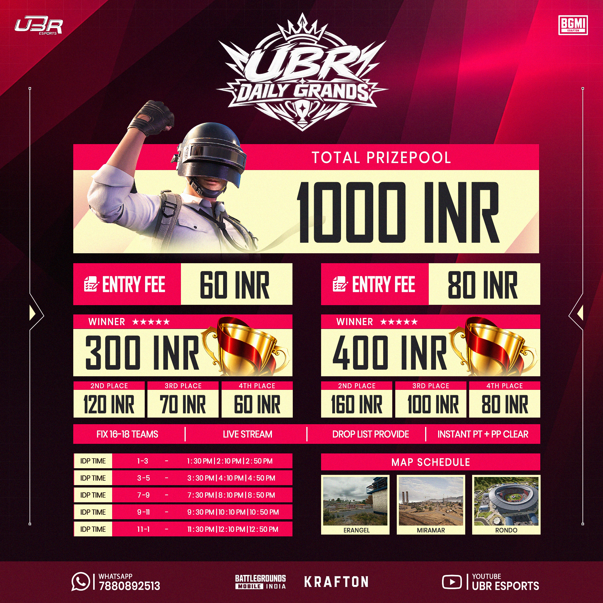 UBR ESPORTS DAILY GRIND SCRIMS
